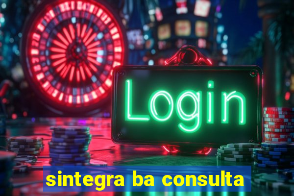 sintegra ba consulta